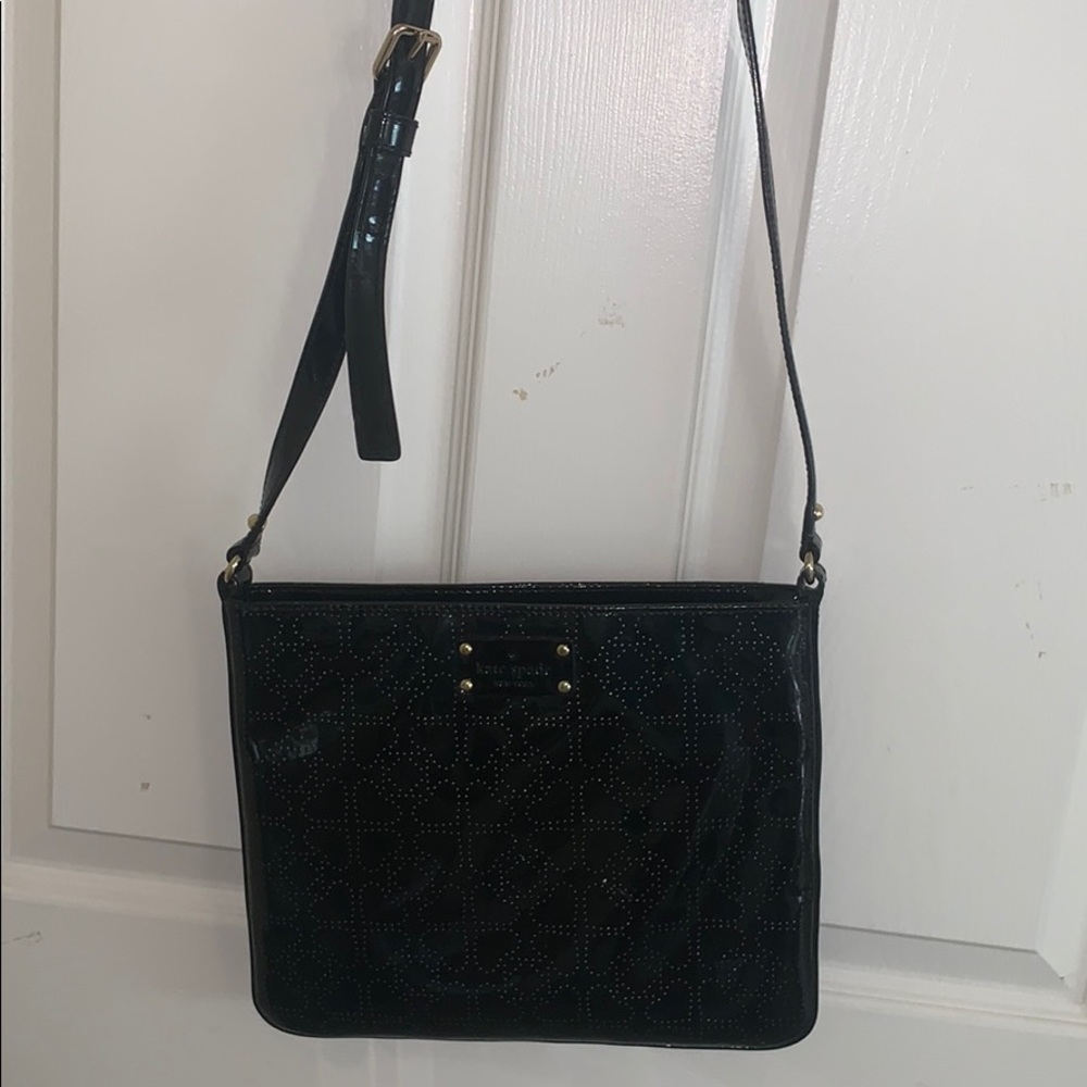 Black Kate spade crossbody bag